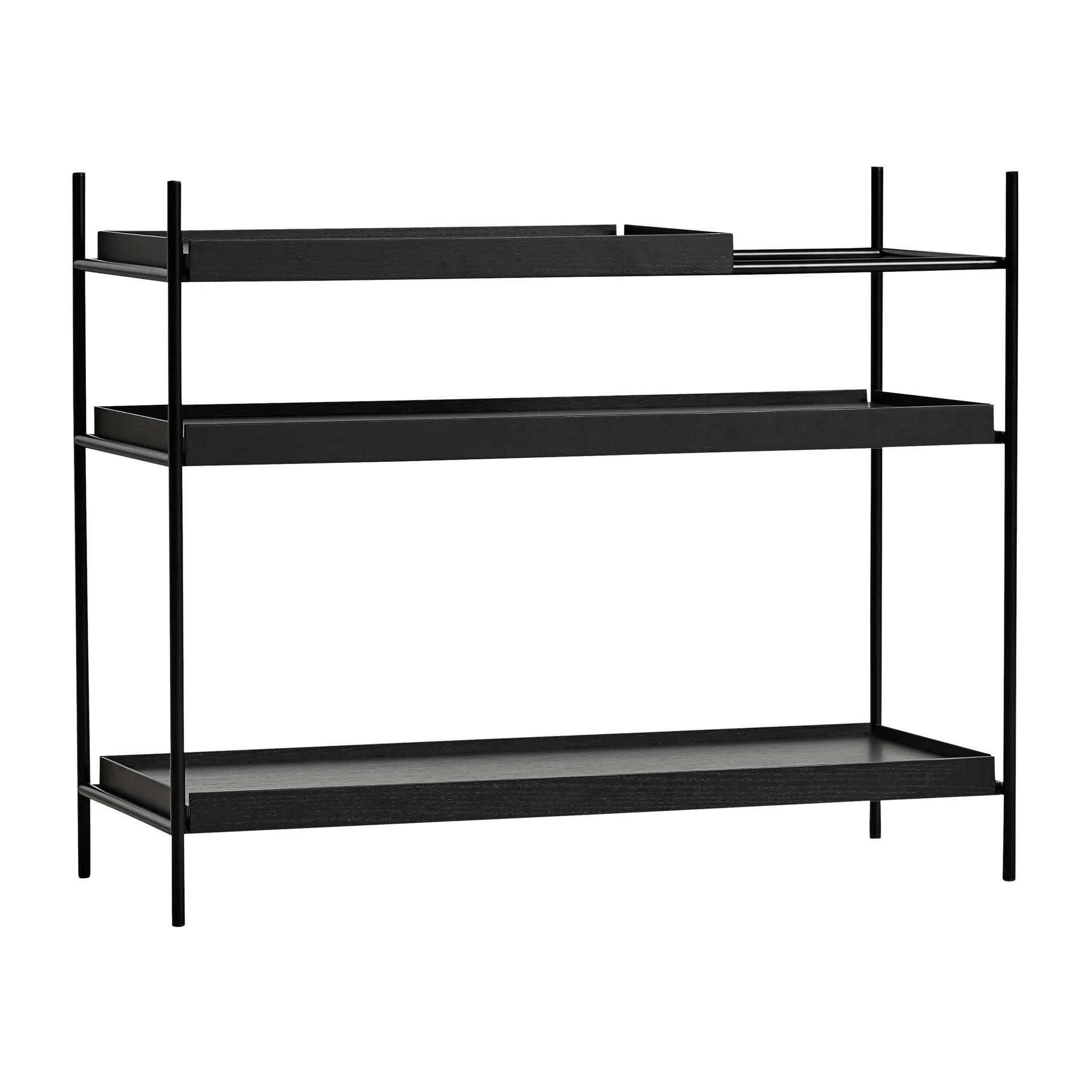 Tray hylly matala tammi, 80x100 cm, Malli 2 Woud