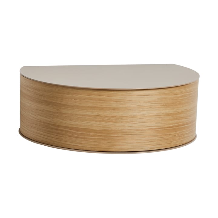 Wallie hylly - Beige-tammi - Woud