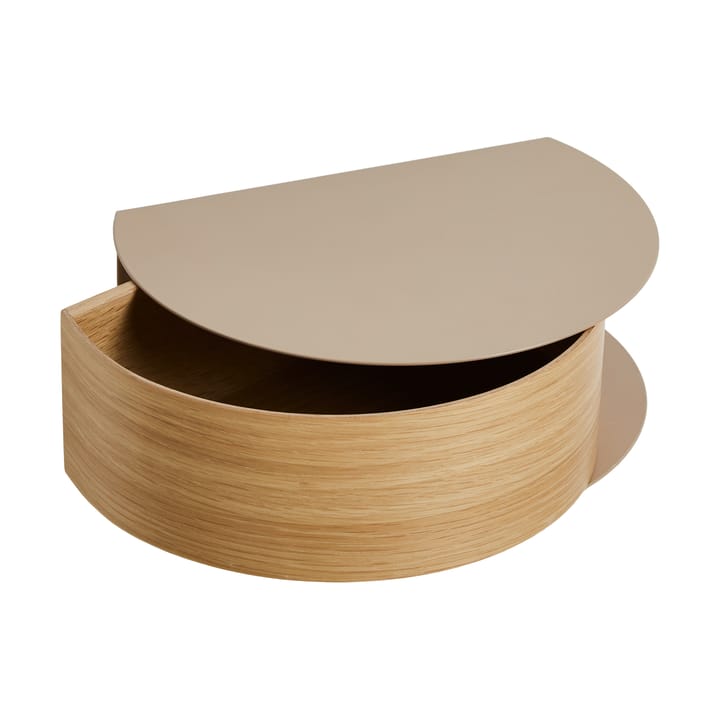 Wallie hylly, Beige-tammi Woud
