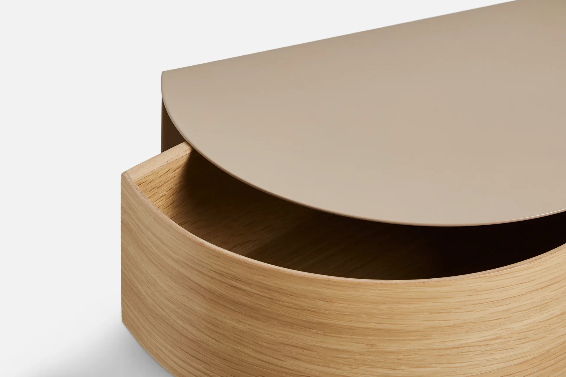 Wallie hylly, Beige-tammi Woud