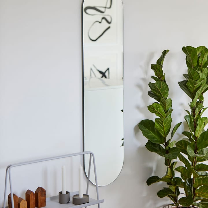 A-Wall Mirror -peili, Black, large Zone Denmark