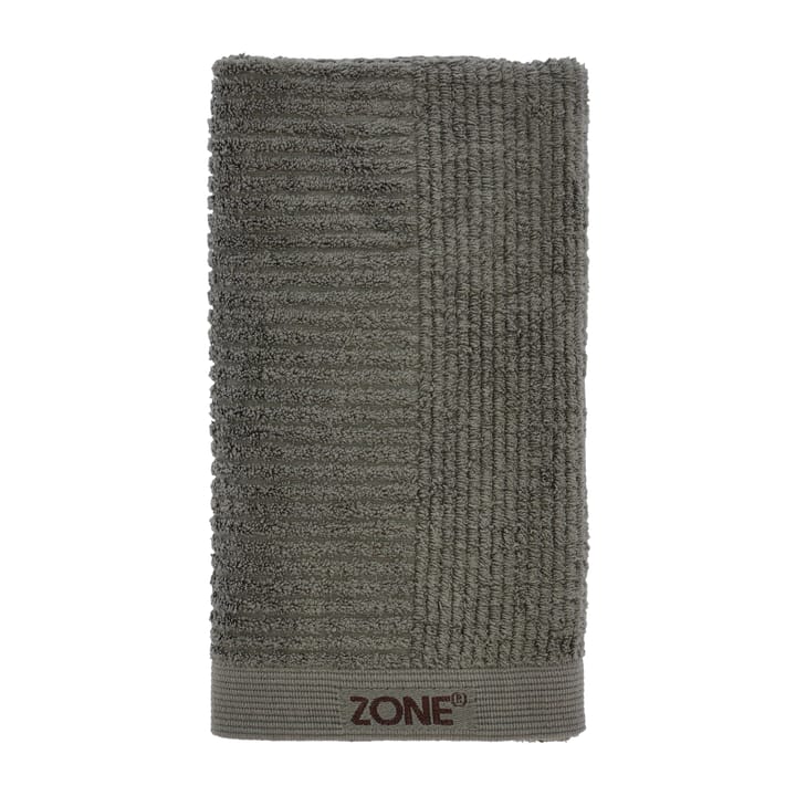 Classic käsipyyhe 50x100 cm - Olive green - Zone Denmark