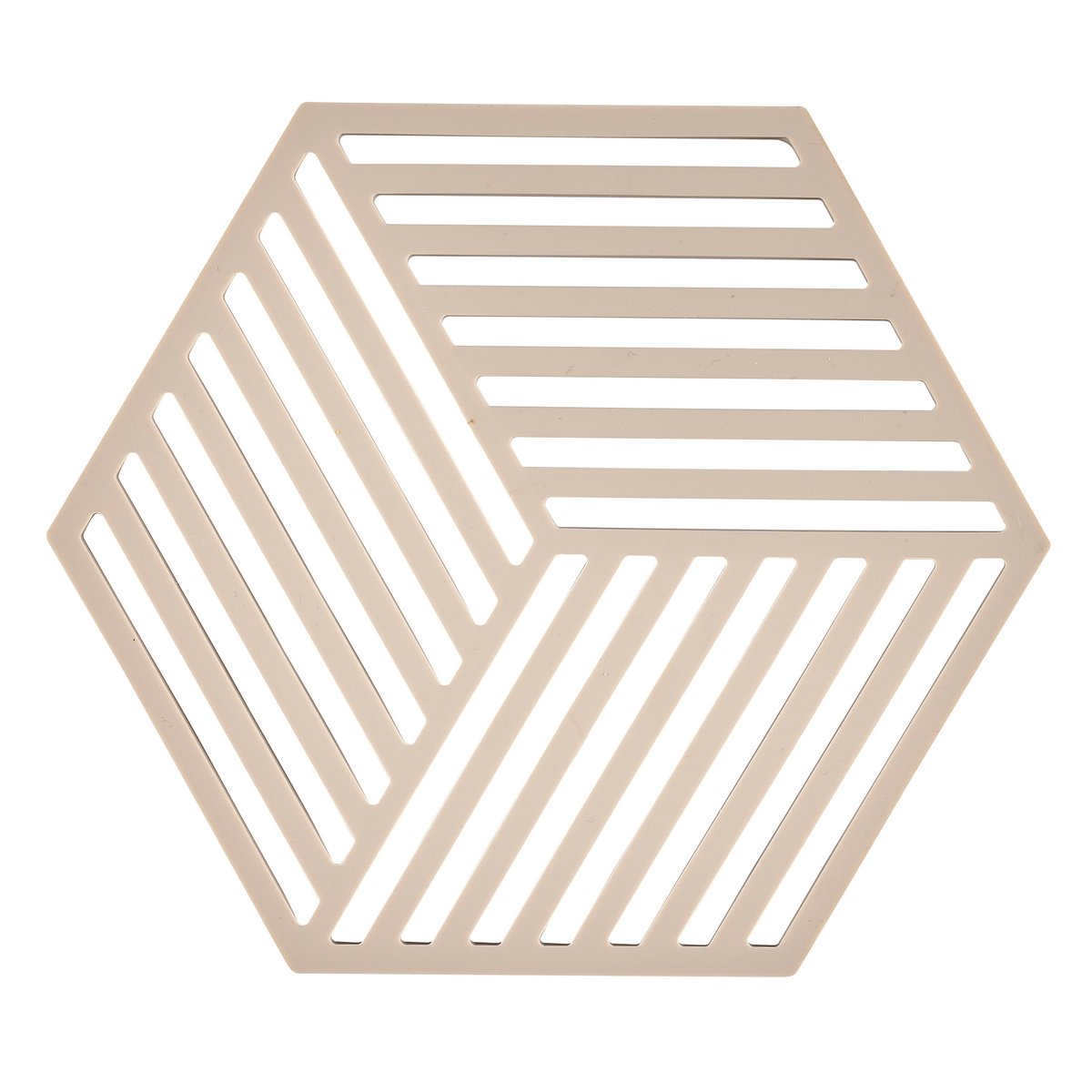 Zone Denmark Hexagon pannunalunen Desert | Skandinaavinen Sisustus | Pannunaluset | Beige