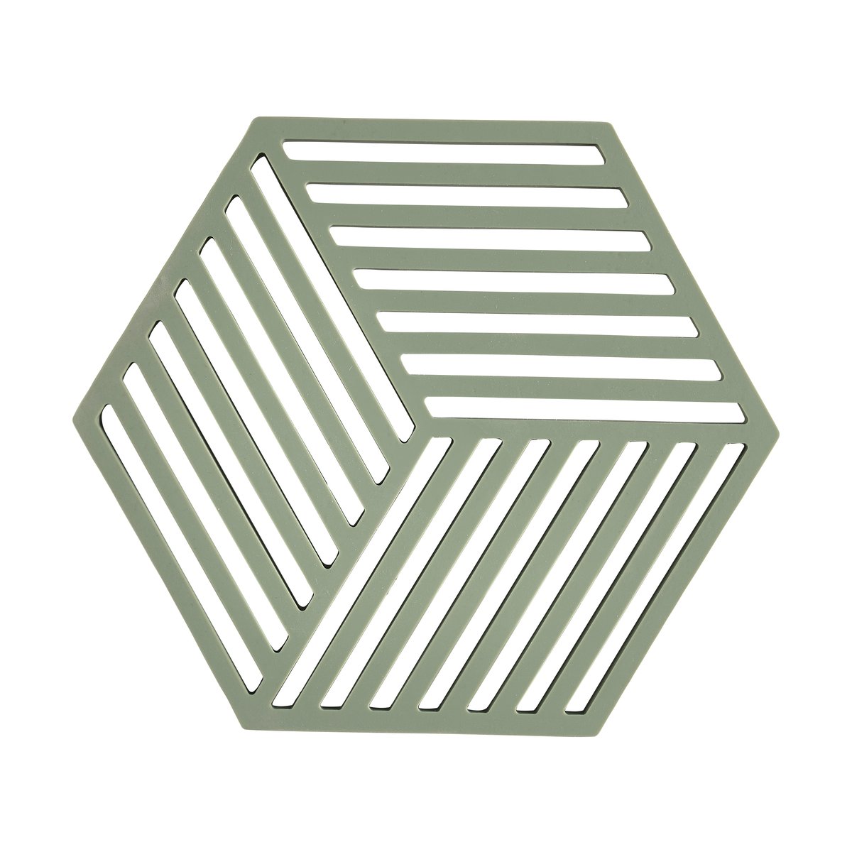 Zone Denmark Hexagon pannunalunen Rosemary | Skandinaavinen Sisustus | Pannunaluset | Vihreä