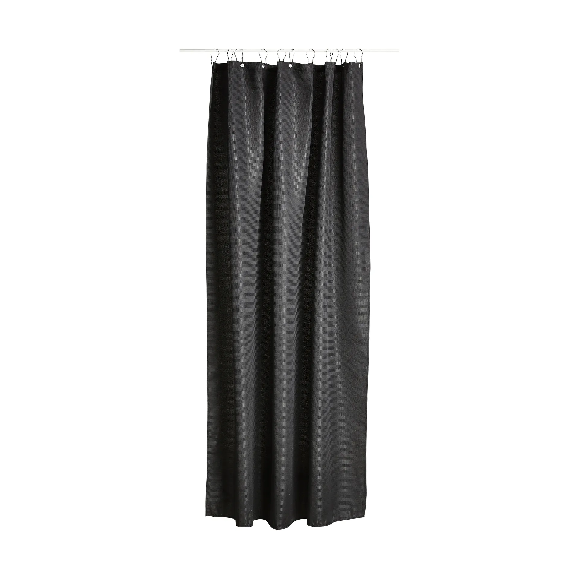 Lux suihkuverho, Black, 200x220 cm Zone Denmark
