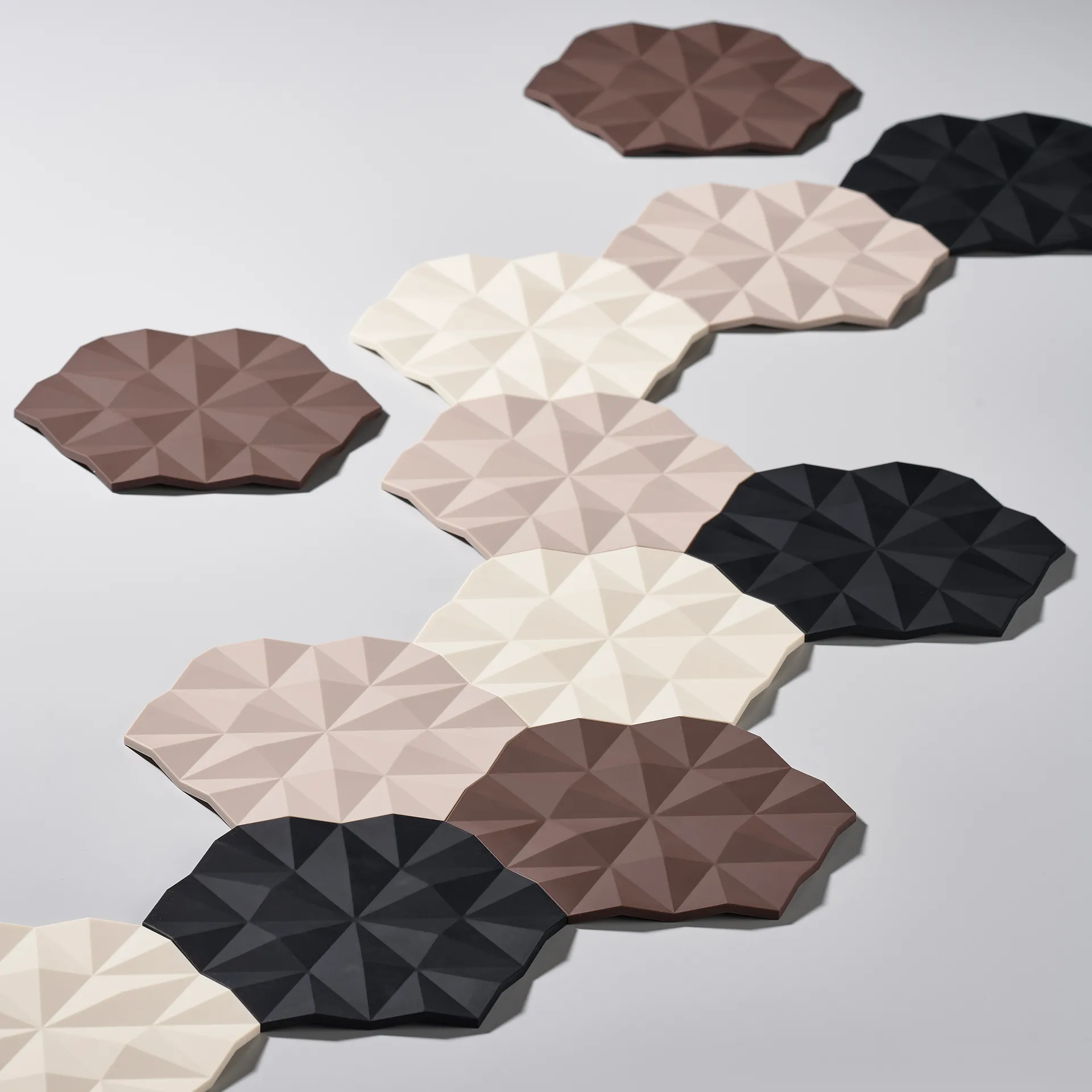 Ori Facet -pannunalunen 14x16 cm, Birch Zone Denmark