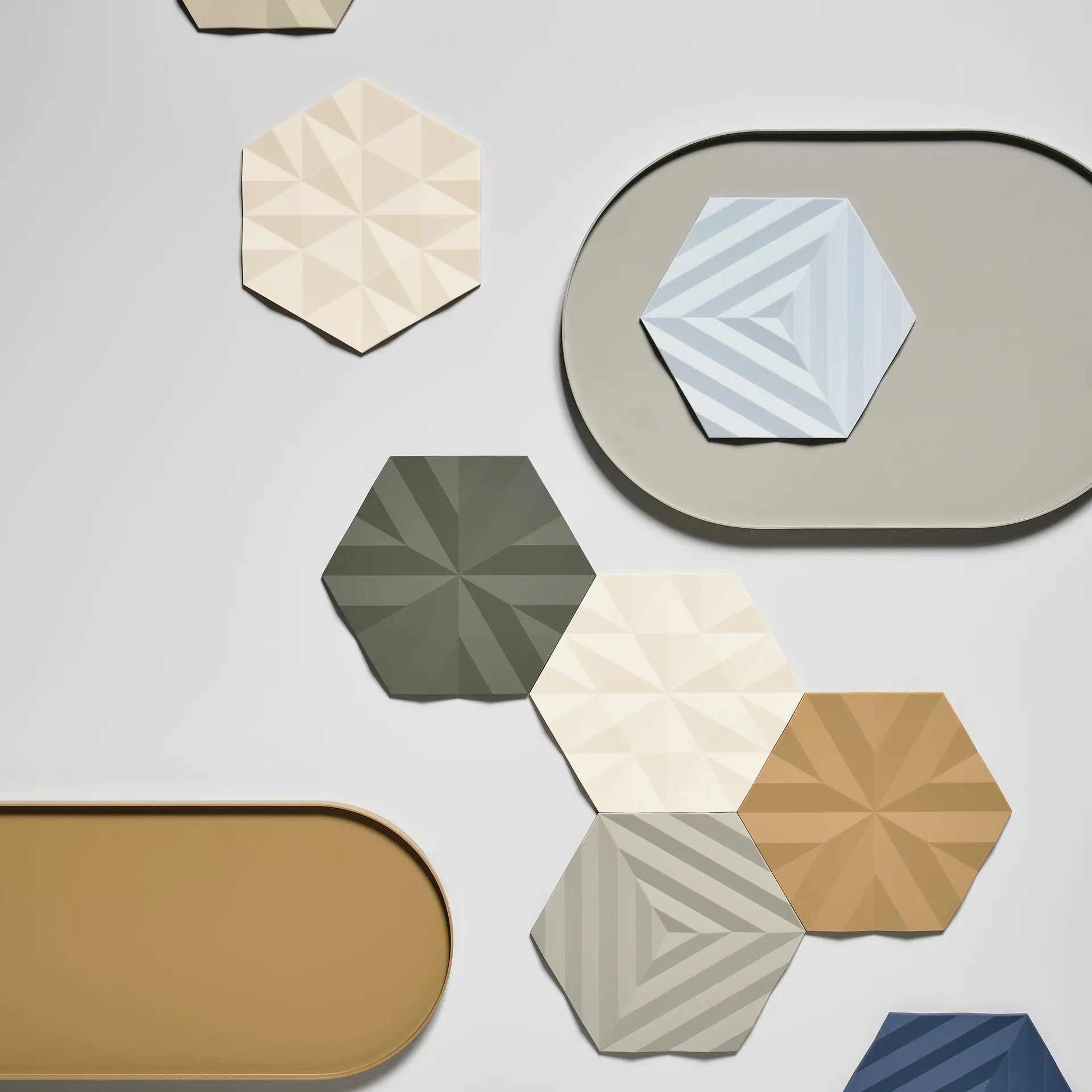 Ori Facet -pannunalunen 14x16 cm, Birch Zone Denmark