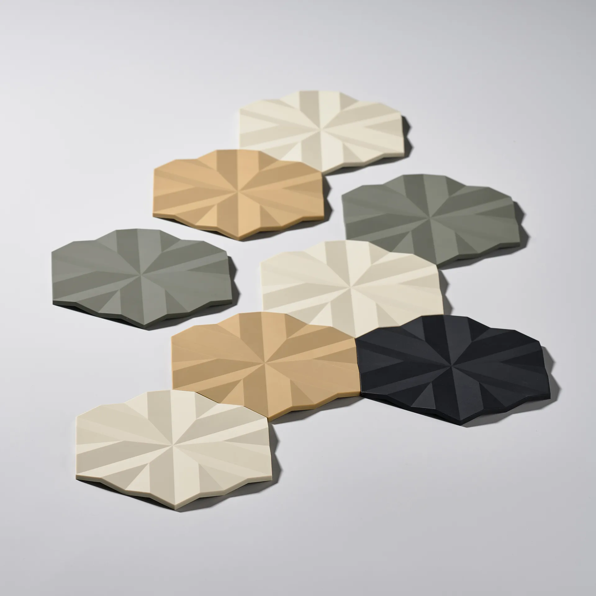 Ori Flake -pannunalunen 14x16 cm, Olive taupe Zone Denmark