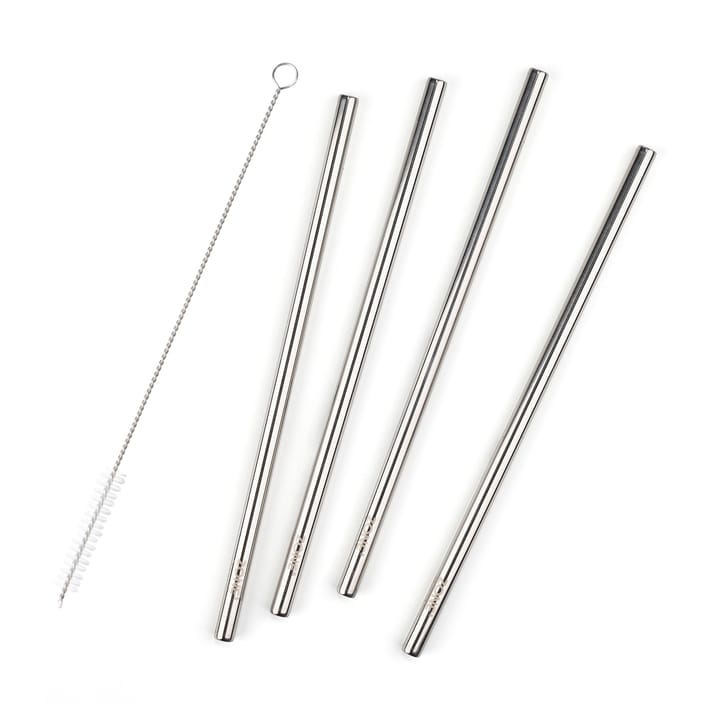 Rocks pilli 21,5 cm 4-pakkaus - Polished steel - Zone Denmark