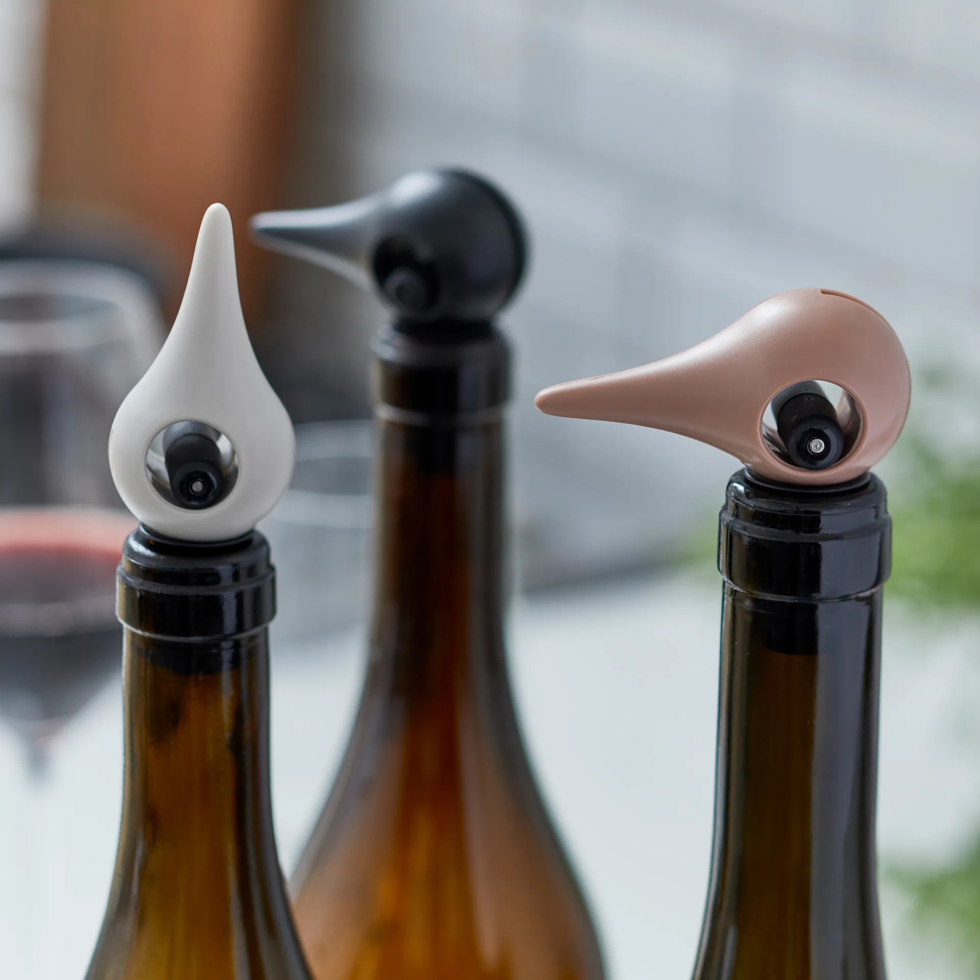 Rocks viinipullonkorkki 3,2x6,4 cm, Warm grey Zone Denmark