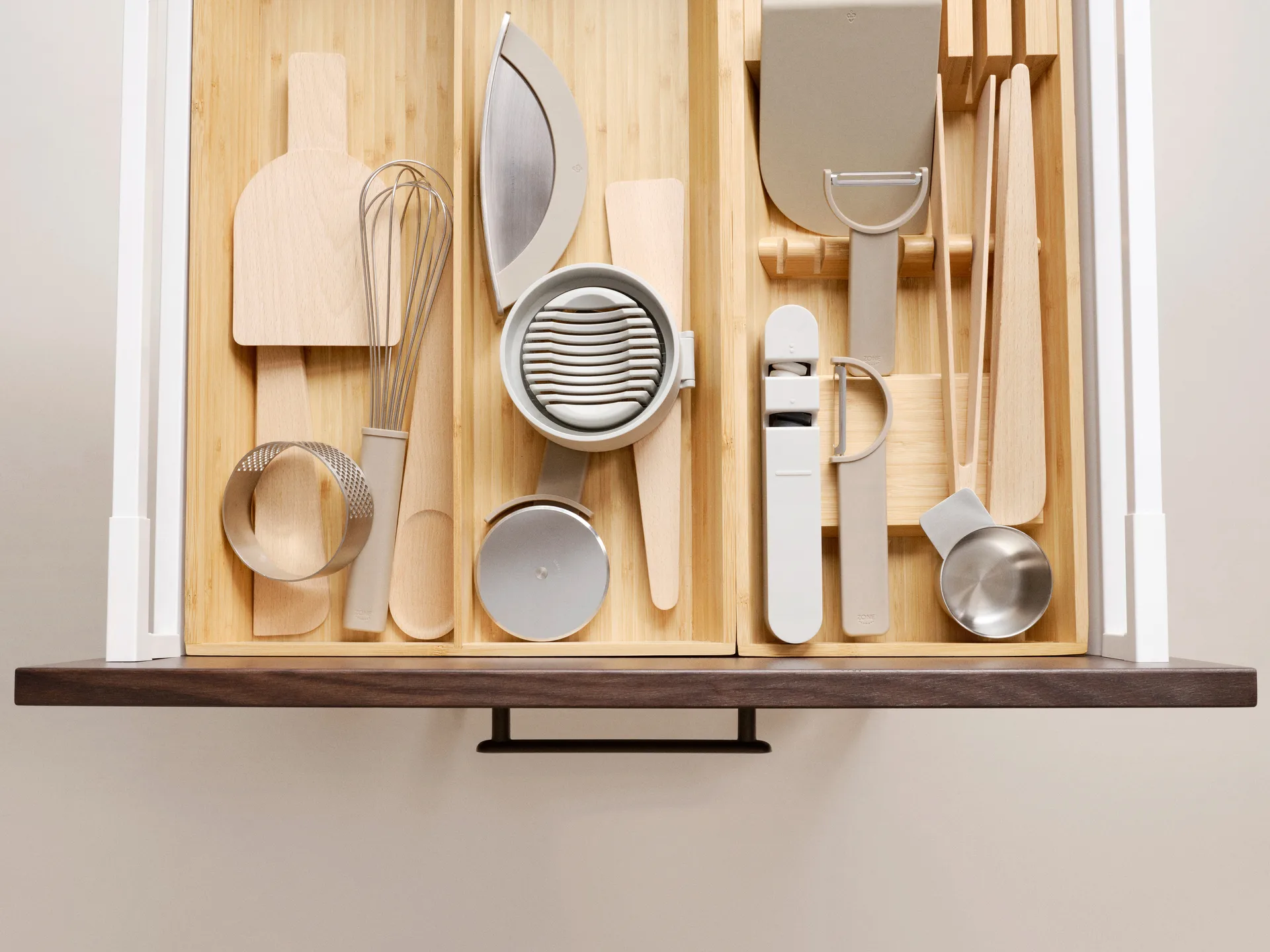 Singles vispilä silikonia 28 cm, Soft taupe Zone Denmark