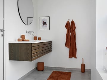 Tiles kylpyhuoneen matto - Terrakotta - Zone Denmark