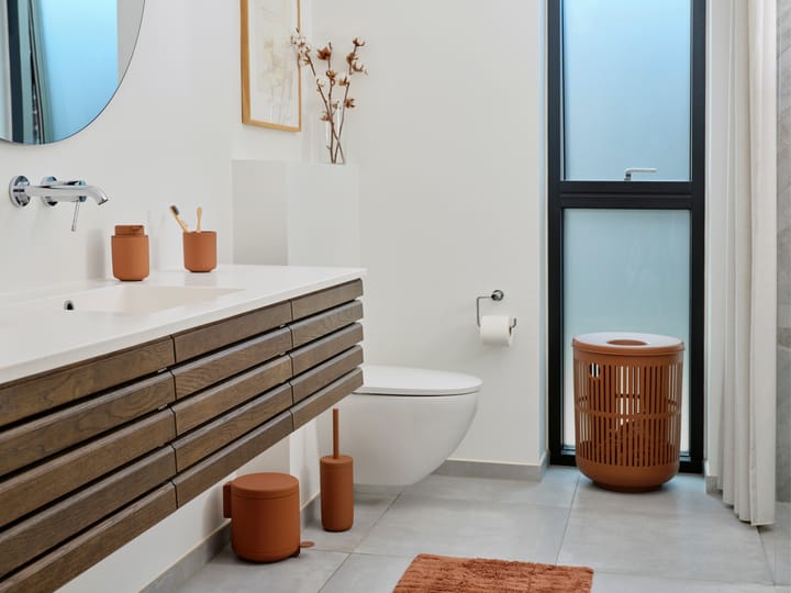 Tiles kylpyhuoneen matto - Terrakotta - Zone Denmark