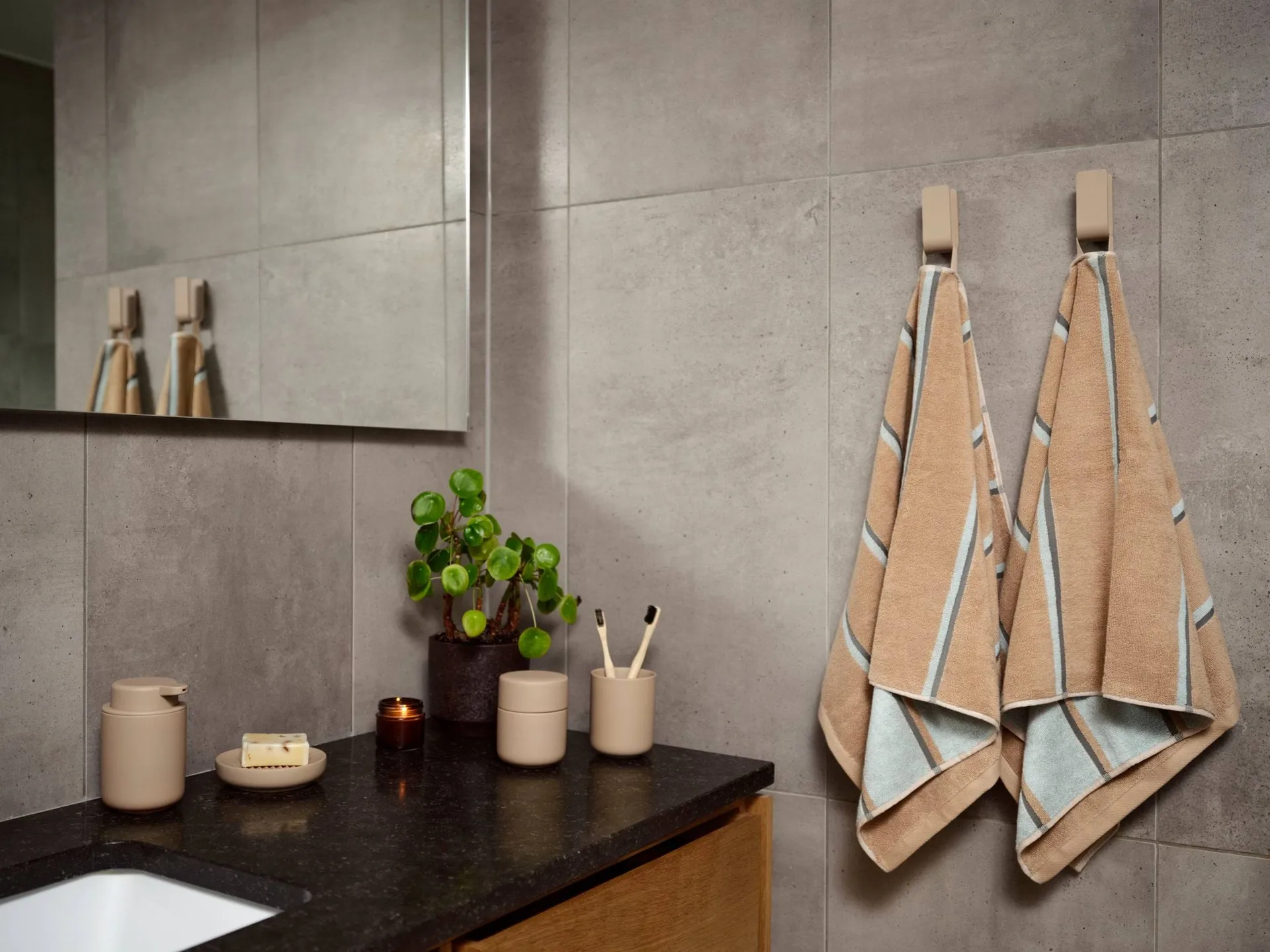 Ume hammasharjamuki, Kamelinruskea Zone Denmark