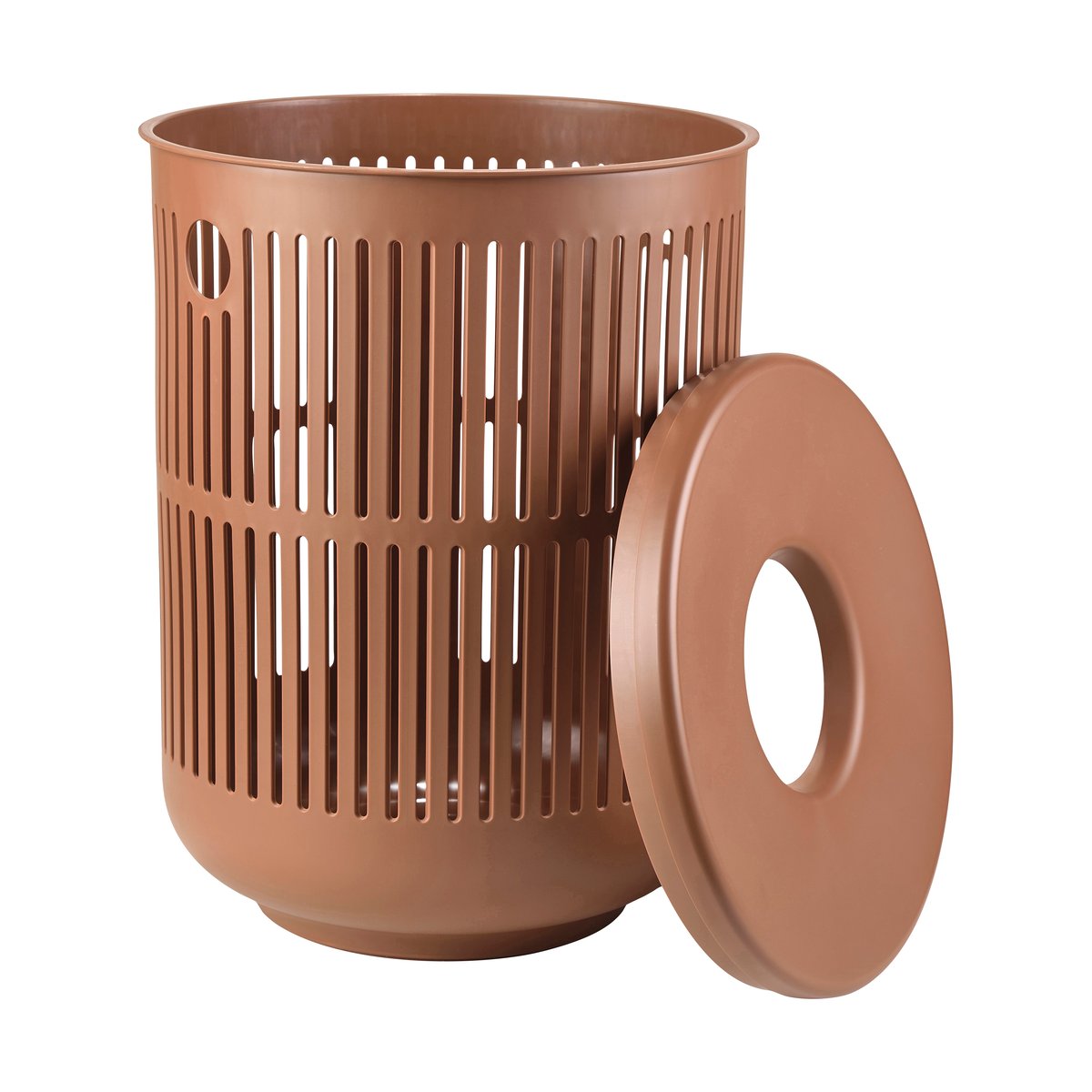 Zone Denmark Ume pyykkikori Terracotta | Skandinaavinen Sisustus | Pyykkikorit | Punainen