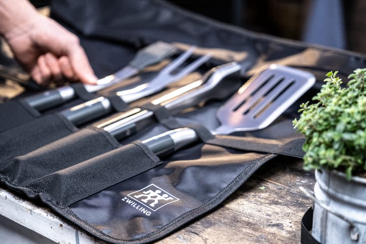 Zwilling BBQ setti 5 osaa, Musta-ruostumaton teräs Zwilling