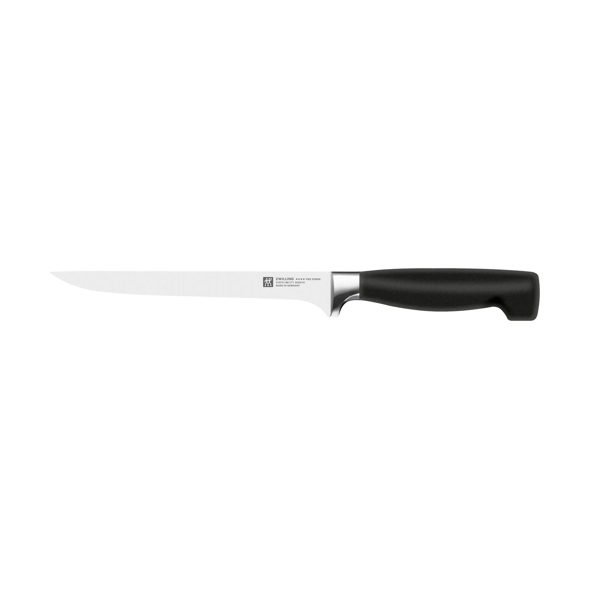 Zwilling Four star fileerausveitsi 18 cm, Musta-ruostumaton teräs Zwilling