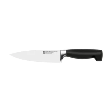 Zwilling Four star kokkiveitsi 16 cm - Musta-ruostumaton teräs - Zwilling
