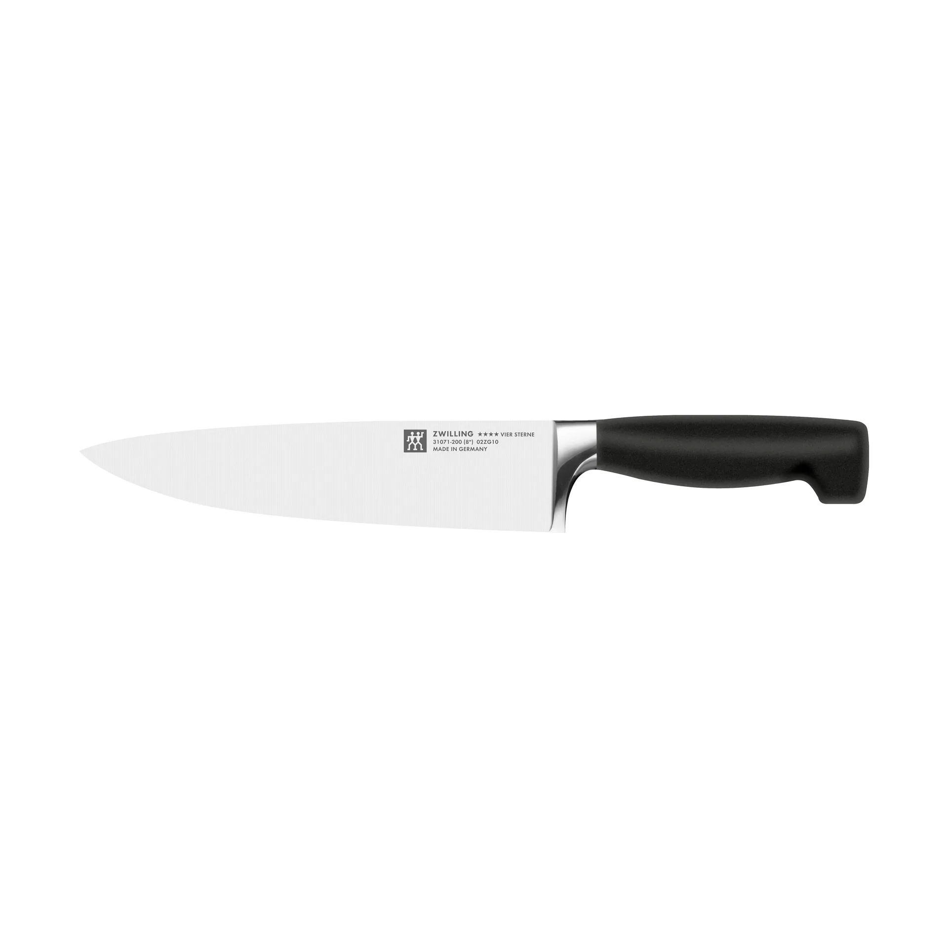 Zwilling Four star kokkiveitsi 20 cm, Musta-ruostumaton teräs Zwilling