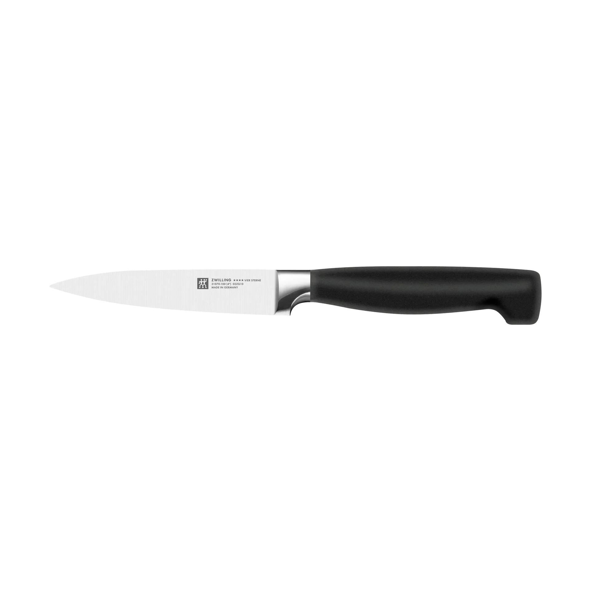 Zwilling Four star kuorimaveitsi 10 cm, Musta-ruostumaton teräs Zwilling