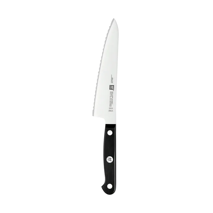 Zwilling Gourmet -sahalaitainen kokkiveitsi kompakti - 14 cm - Zwilling