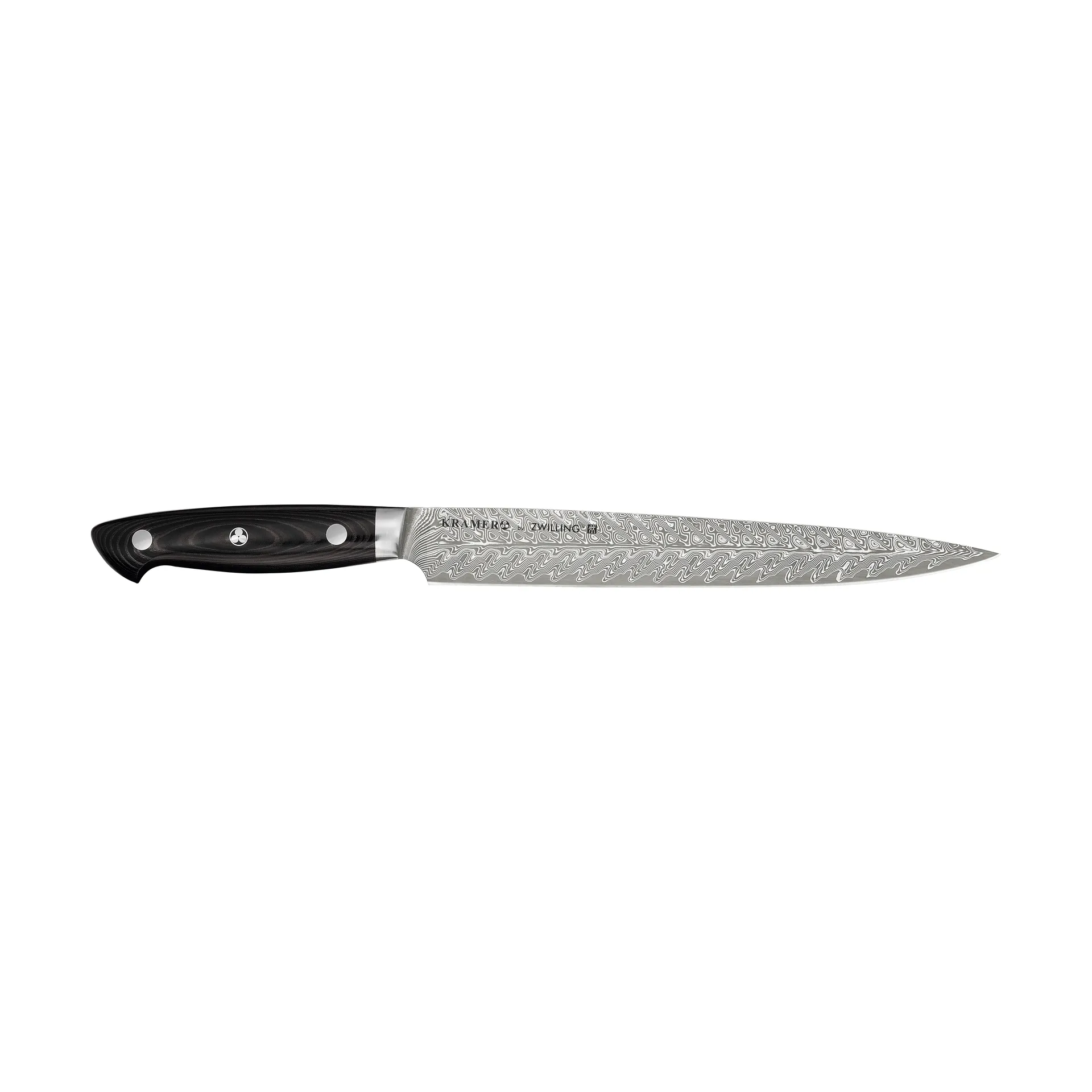 Zwilling Kramer euro stainless viipalointiveitsi 23 cm, Damaskos-musta Zwilling
