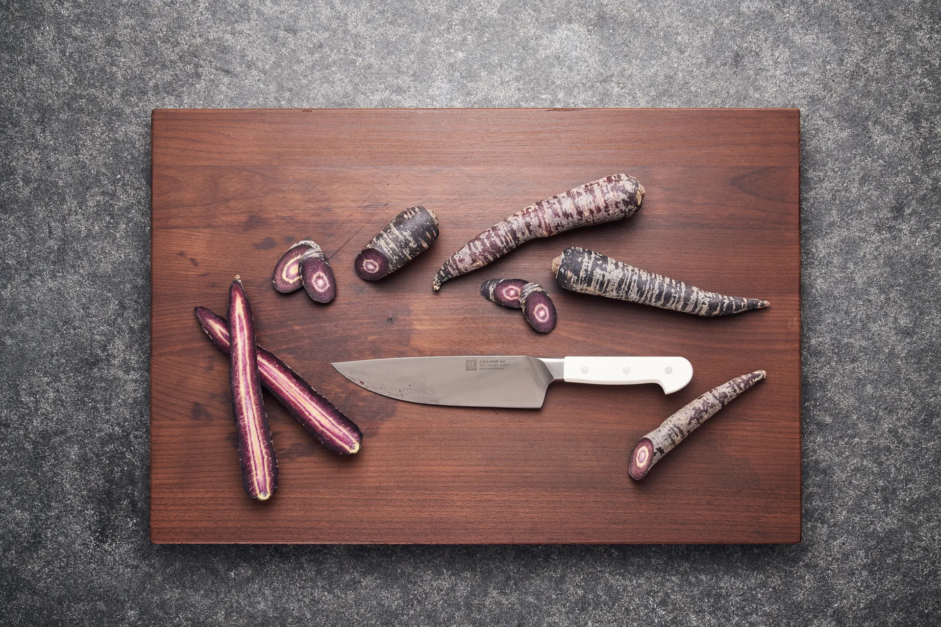 Zwilling Pro Le Blanc kompakti kokkiveitsi 14 cm., Valkoinen-ruostumaton teräs Zwilling