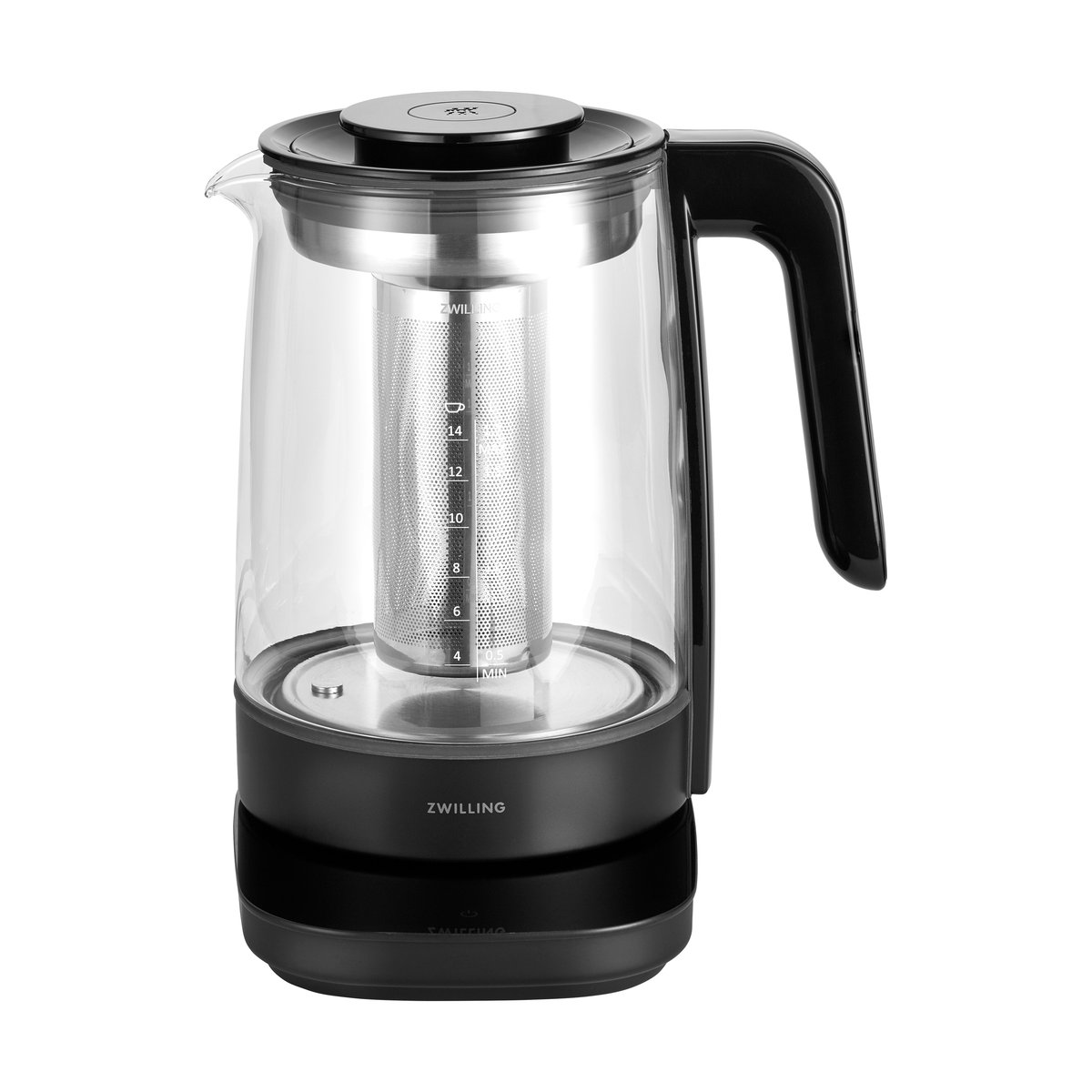 Zwilling sähköinen vedenkeitin ja teesiivilä 1,7 l Musta