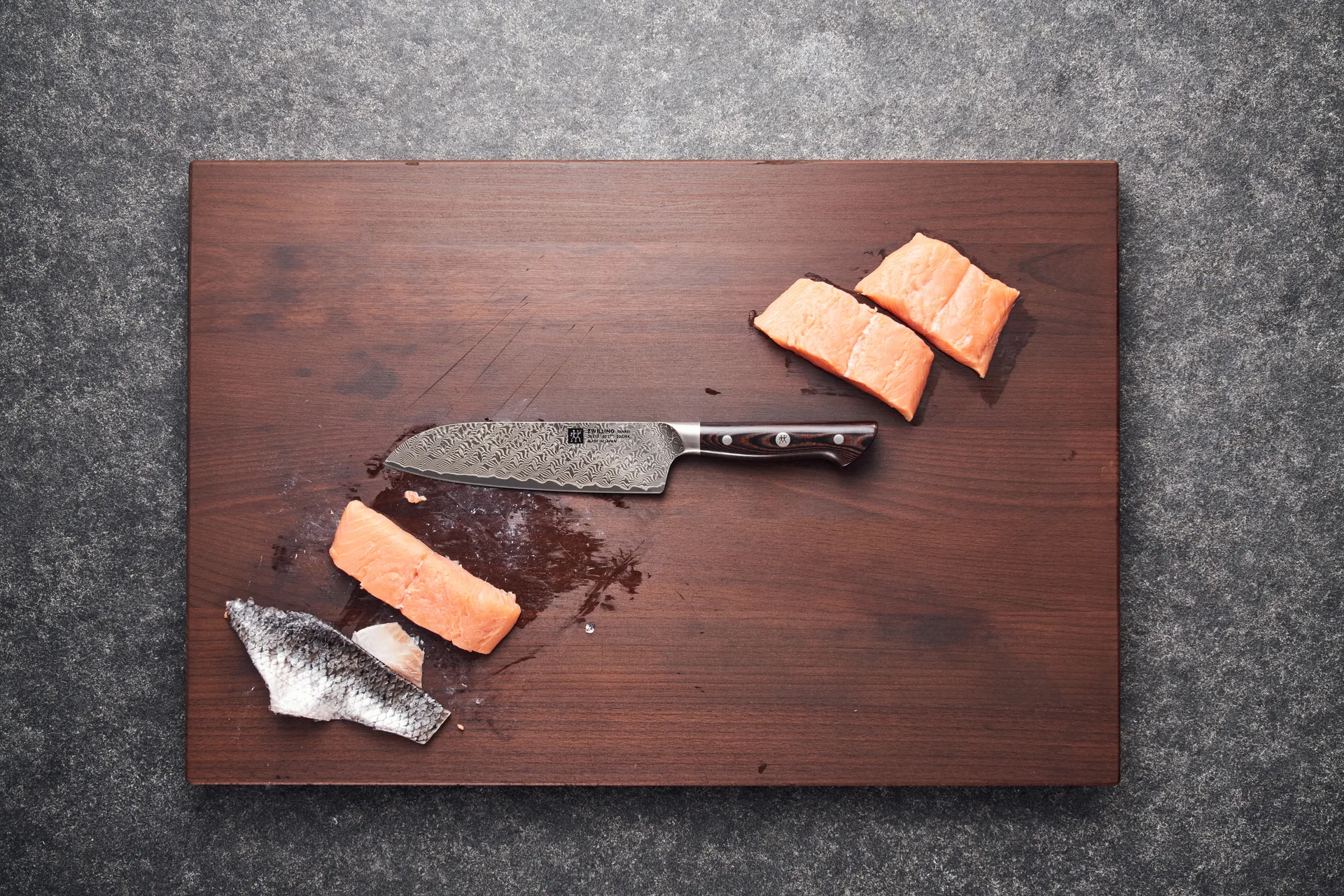 Zwilling Tanrei kuorimaveitsi 10 cm, Damaskos-musta Zwilling