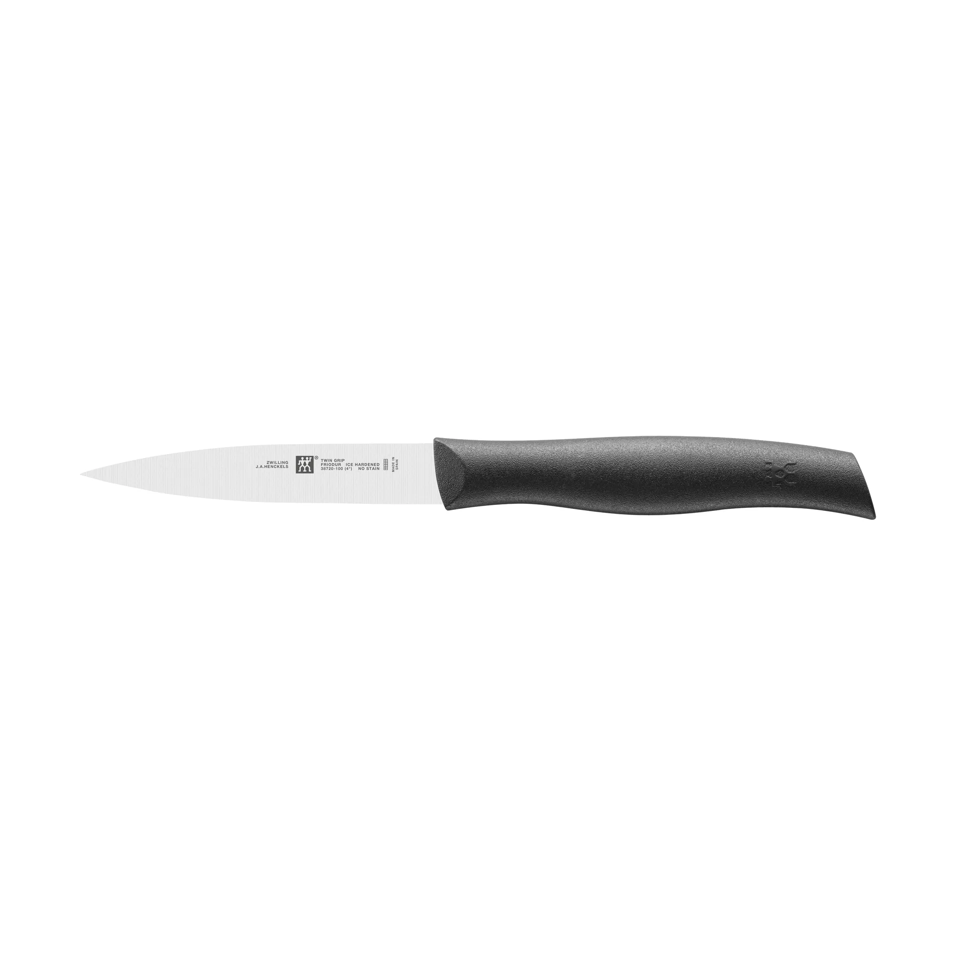 Zwilling Twin grip kärkimallinen vihannesveitsi 10 cm, Musta-ruostumaton teräs Zwilling