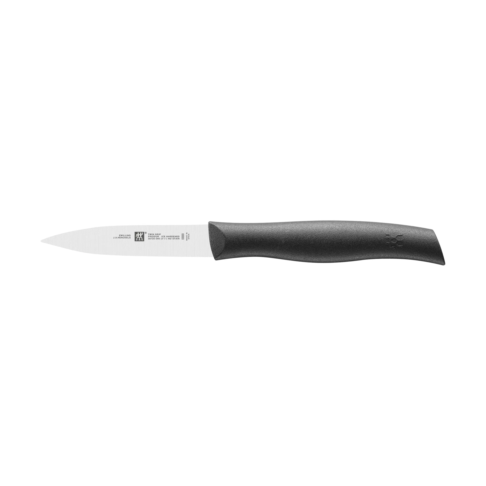 Zwilling Twin grip terävä vihannesveitsi 9 cm, Musta-ruostumaton teräs Zwilling