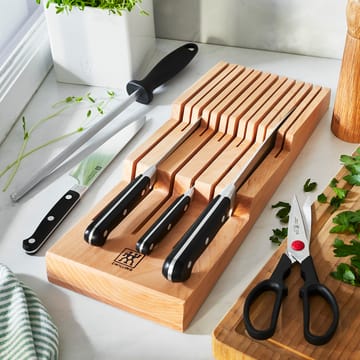 Zwilling veitsisäilytys 41x15,5x4,8 cm - Pyökki. - Zwilling