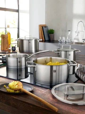 Zwilling Vitality- patasetti 3 osaa - Ruostumaton teräs-kirkas - Zwilling