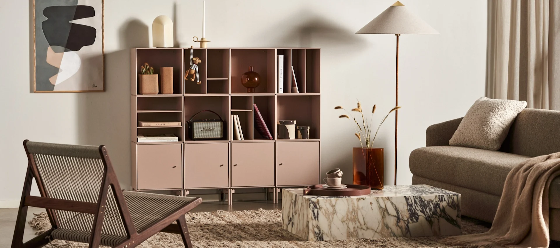 Järjestä kotisi - Montanan hyllyjärjestelmän avulla voit tuoda järjestystä mihin tahansa kodin huoneeseen.