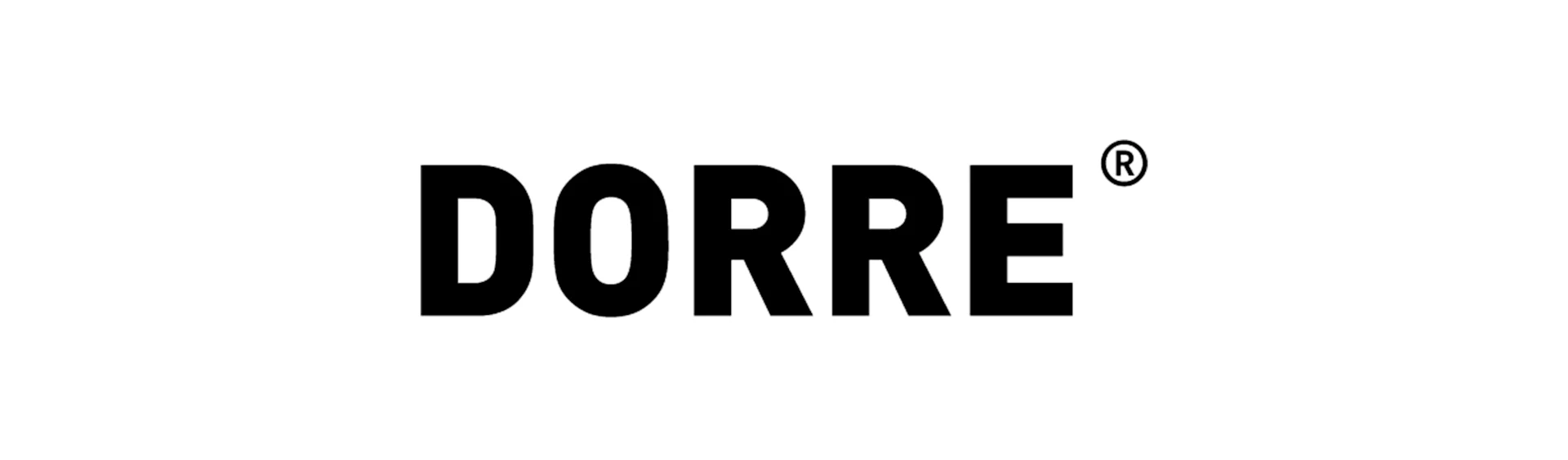 DORRE-logo rekisteröidyllä tavaramerkkisymbolilla