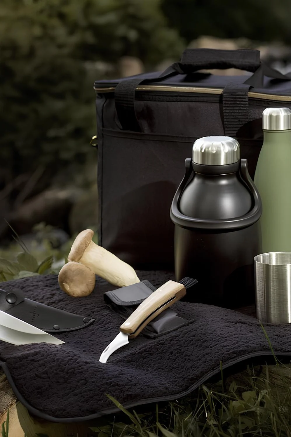 Täydellinen isänpäivälahja: Sagaformin sieniveitsi kotelolla.