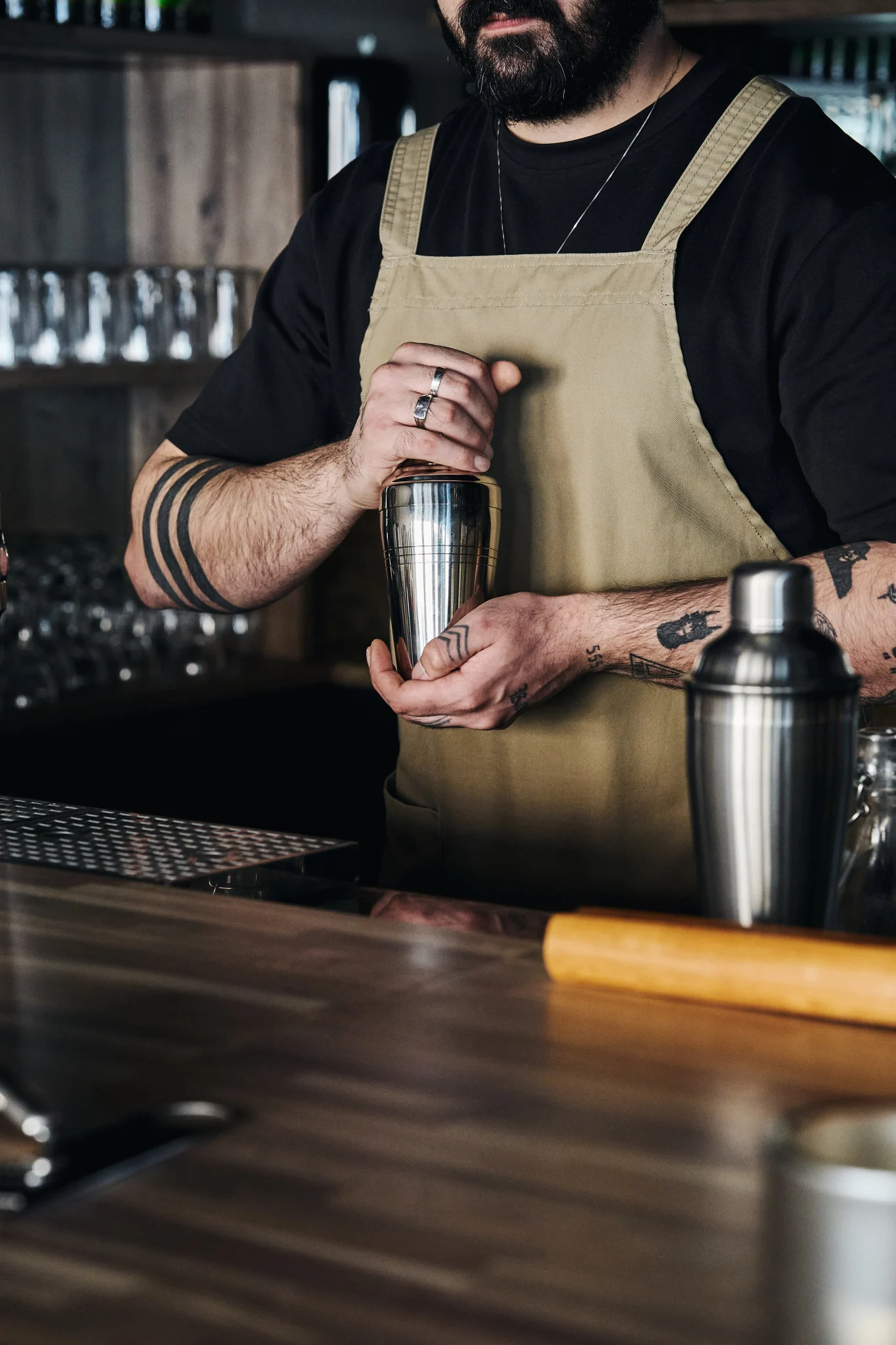 Hyvien cocktailien valmistamiseen tarvitaan oikeanlaisia tarvikkeita. Tässä näet Nordwikin ruostumattomasta teräksestä valmistetun cocktail-shakerin.