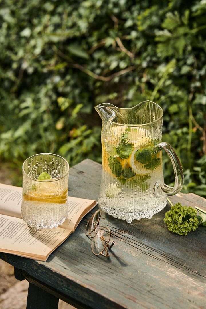 Tee tänä kesänä raikasta limonadia ja tarjoile se Ultima thule -kannussa ja -laseissa. 